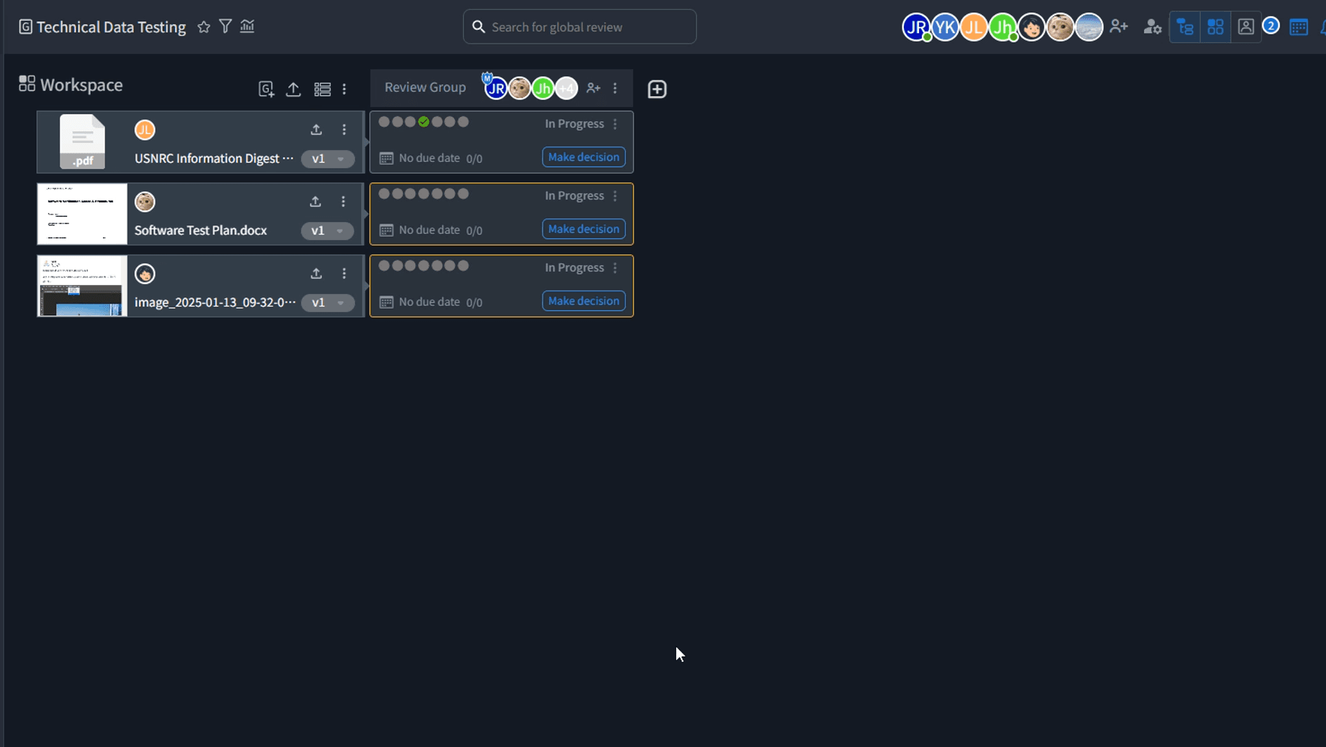 Convenient Review and Approval Workflow