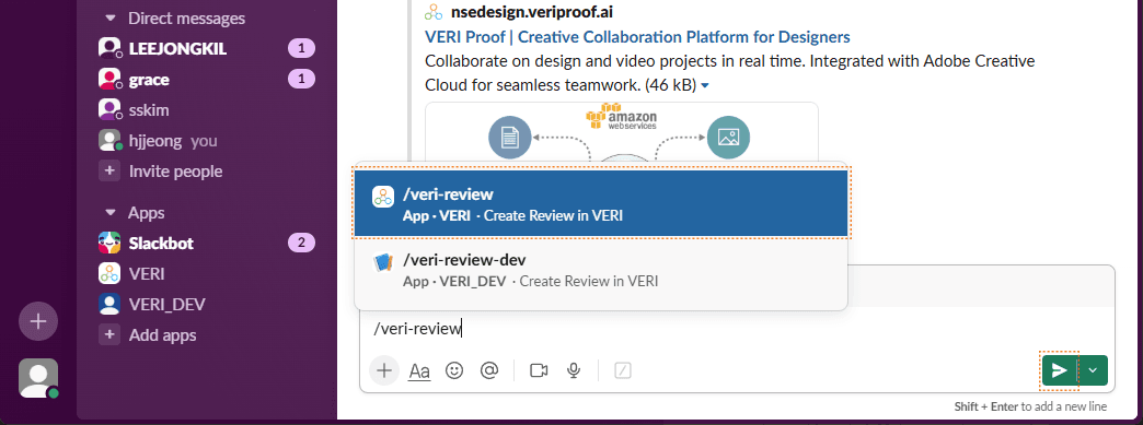 Create a review & upload files